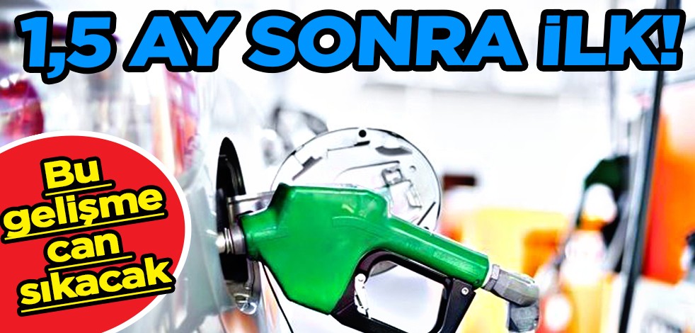 1,5 ay sonra ilk! Motorinden sonra benzine de zam geliyor...