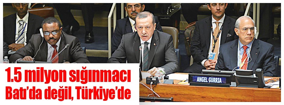 1.5 milyon sığınmacı Batı’da değil, Türkiye’de