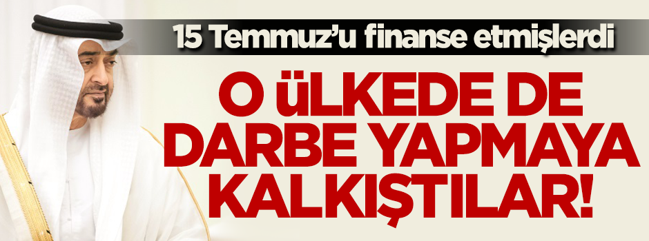 15 Temmuz destekçisi BAE, Tunus'ta da darbe yapmaya kalkmış!