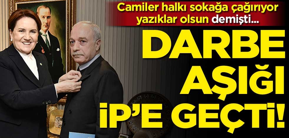 15 Temmuz gecesi "Yazıklar olsun" demişti! Soluğu İP’te aldı