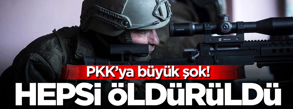 15 terörist öldürüldü!