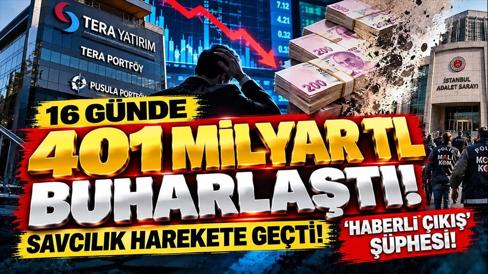 16 günde 401 milyar TL buharlaştı! Savcılık harekete geçti: "Haberli çıkış" şüphesi