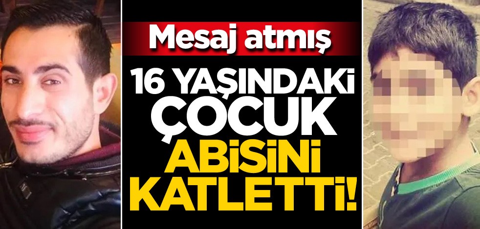 16 yaşındaki çocuk ağabeyini tabancayla vurarak öldürdü!
