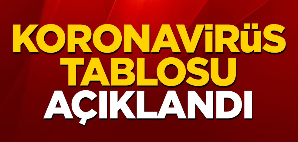 17 Nisan koronavirüs tablosu açıklandı