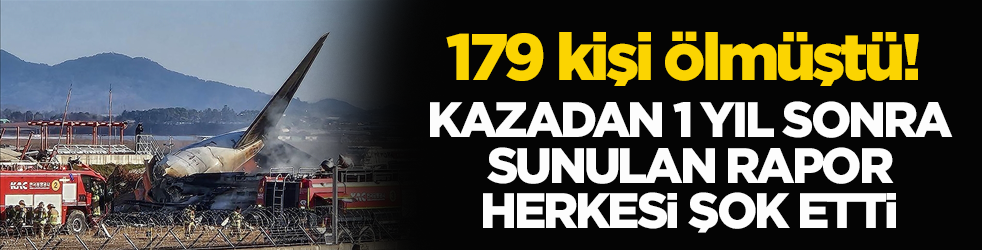 179 kişi ölmüştü! Kazadan 1 yıl sonra sunulan rapor herkesi şok etti