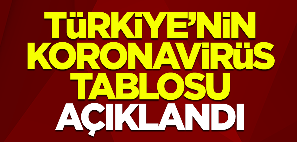 18 Kasım tarihine ait Türkiye'nin koronavirüs tablosu açıklandı