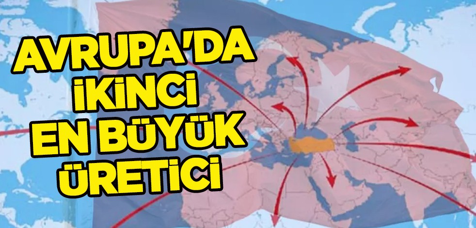 18 milyar dolarlık dev hedef ! Avrupa liderliğini istiyorlar: Almanya'yı geçebilmenin sırrı