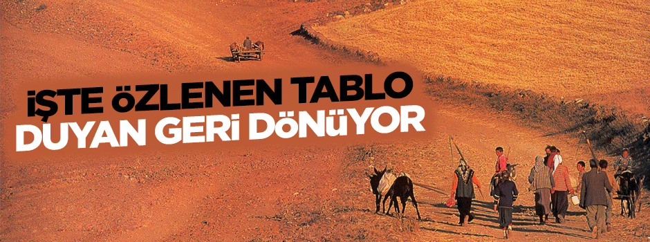 180 bin kişi köyüne geri döndü