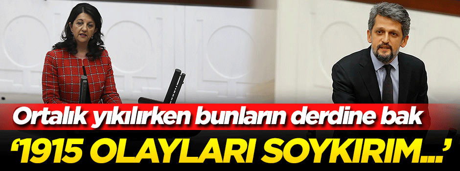 '1915 olayları soykırım olarak tanınsın'