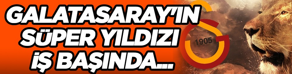 1999'da enkazdan kurtarılmıştı! Galatasaray'ın süper yıldızı iş başında...