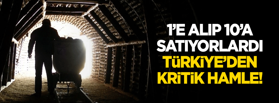 1'e alıp 10'a satıyorlardı... Türkiye'den kritik adım!