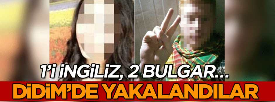 1’i İngiliz, 2 Bulgar… Aydın Didim’de yakalandılar