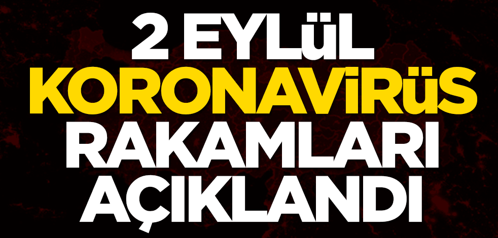 2 Eylül koronavirüs rakamları belli oldu