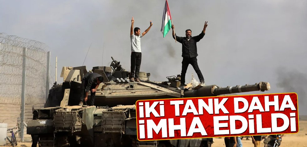 2 İsrail tankı daha imha edildi