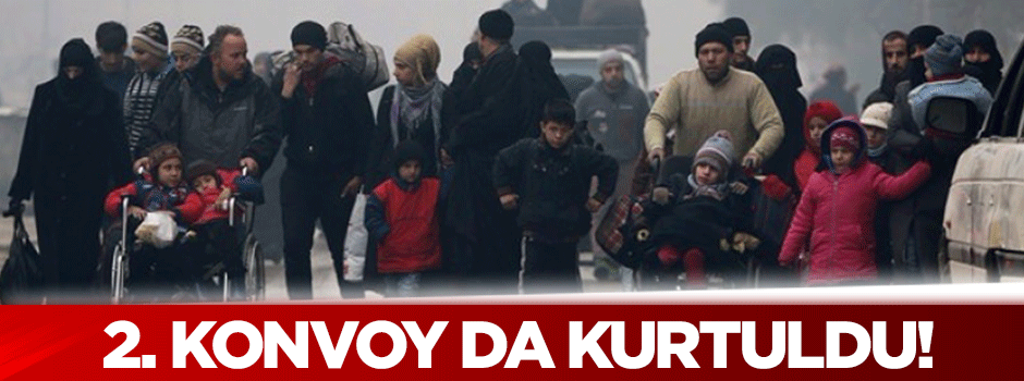 2. konvoy da kurtuldu!
