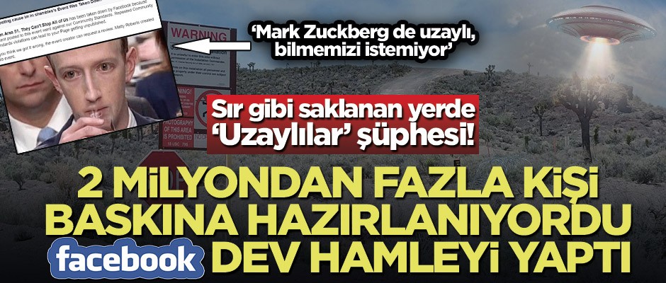 2 milyondan fazla kişi baskına hazırlanıyordu, Facebook dev hamleyi yaptı