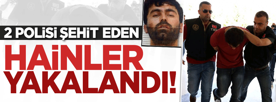 2 polisi şehit eden PKK'lı teröristler yakalandı