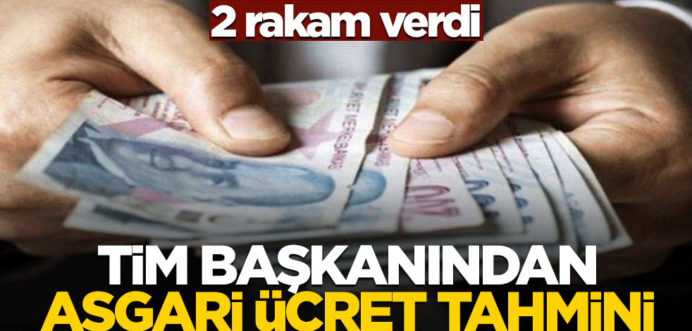 2 rakam verdi! TİM başkanından asgari ücret tahmini