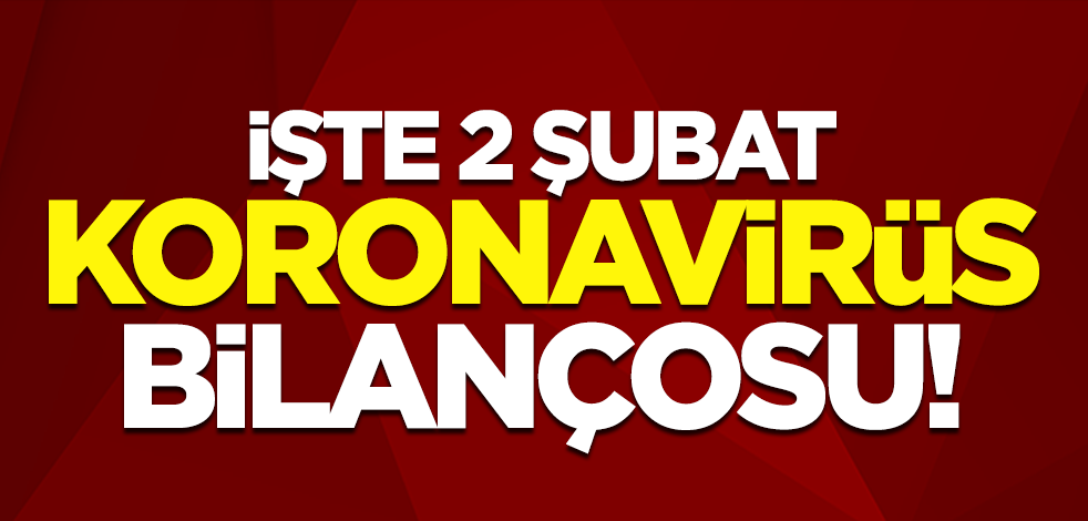 2 Şubat koronavirüs tablosu belli oldu! İşte can kaybı, vaka sayısı...