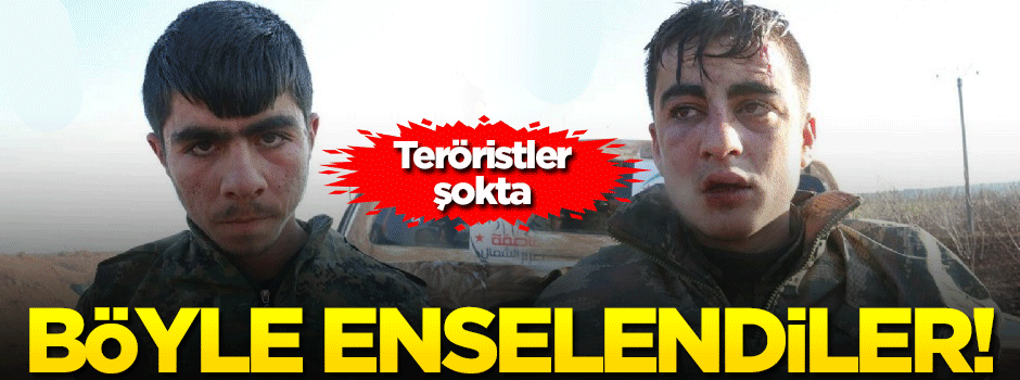 2 terörist böyle enselendi!