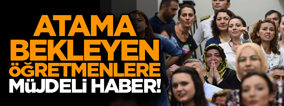 20 bin öğretmen alımı yapılacak