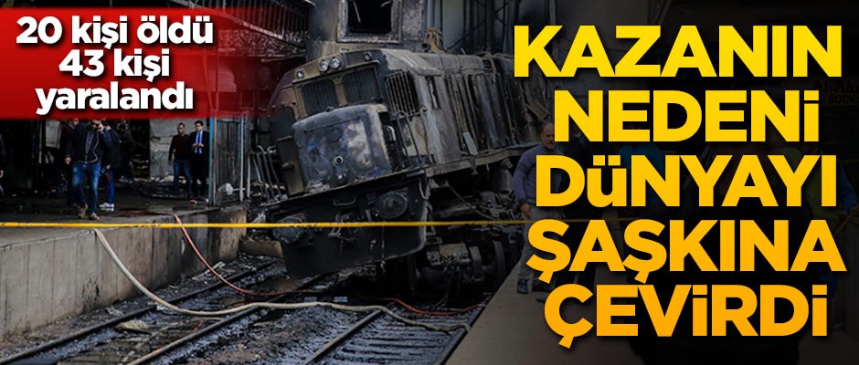 20 kişi öldü, 43 kişi yaralandı! Kazanın nedeni dünyayı şaşkına çevirdi