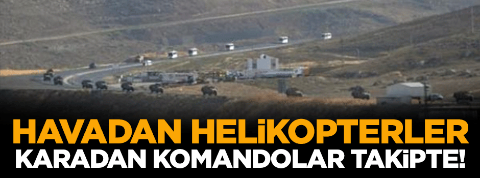 200 araçlık askeri sevkiyat yapılıyor