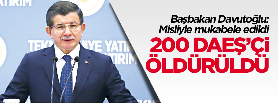 200 DAEŞ’çi öldürüldü