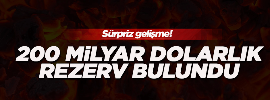 200 milyar dolarlık rezerv bulundu