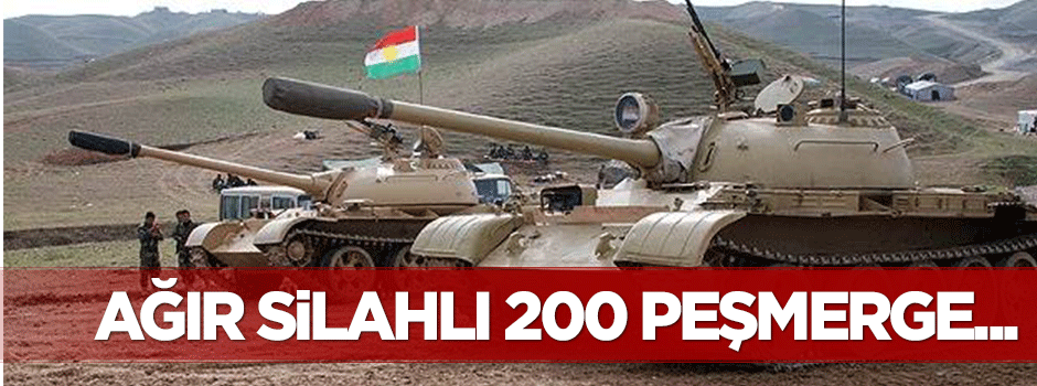 200 peşmerge Kobani'ye geçiyor