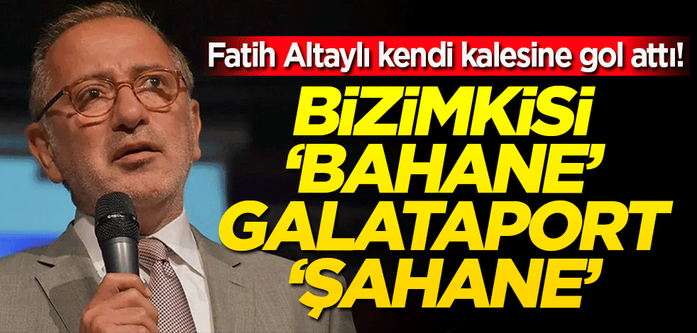 2006'da solakların safında projeye itiraz etmişti! Fatih Altaylı: İstanbul'a şahane bir proje