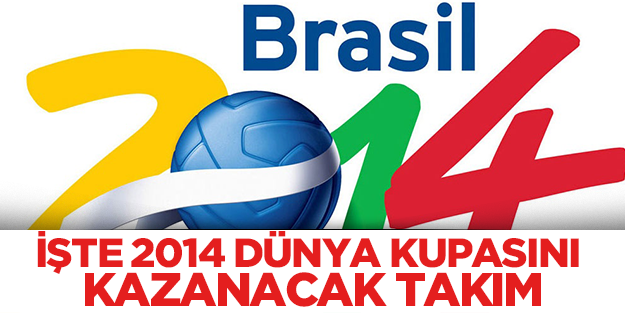 2014 Dünya Kupası'nı kazanacak takım: Brezilya