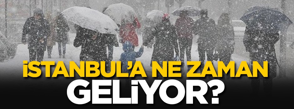 2017'nin ilk karı düştü... İstanbul'a ne zaman düşecek?