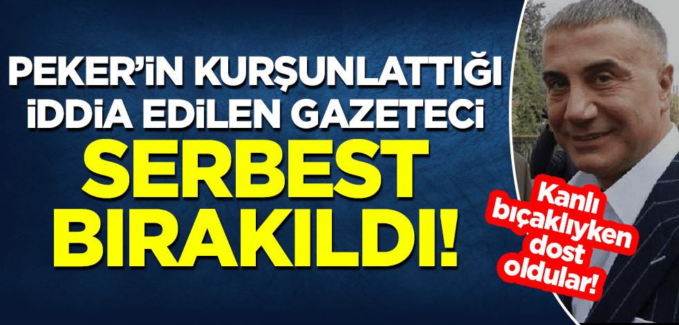 2019'da Sedat Peker'i hedef aldığı için kurşunlanmıştı! Gözaltına alınıp serbest bırakıldı