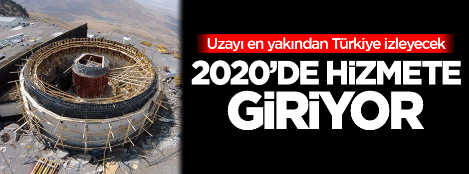 2020'de hizmete giriyor: Uzayı en yakından Türkiye izleyecek