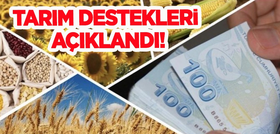 2022- 2023 Tarım destekleri açıklandı: Tarımda mazot ve gübre destekleri belli oldu