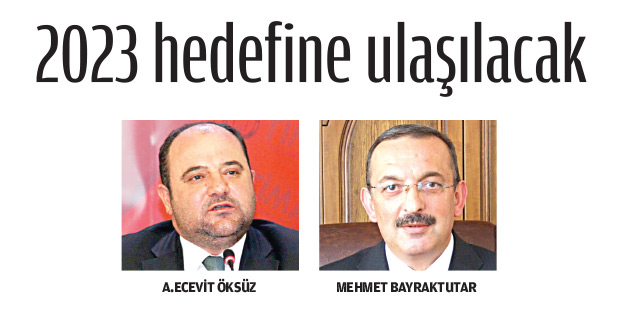 2023 hedefine ulaşılacak