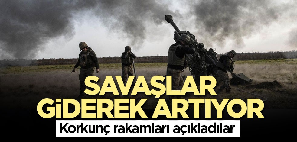 2023 yılı dünyada en fazla silahlı çatışmaların yaşandığı yıllardan biri oldu