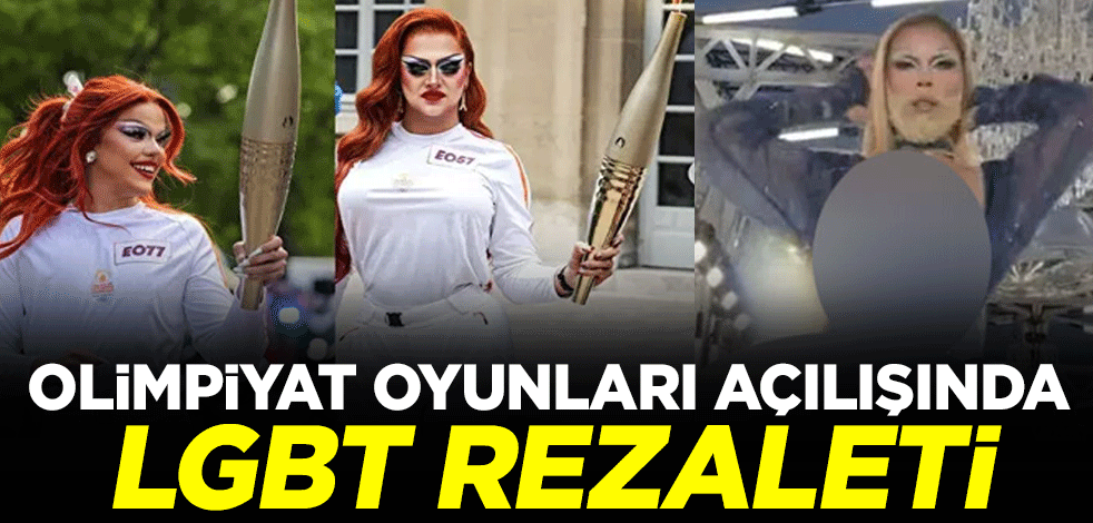 Olimpiyat oyunları açılışında LGBT rezaleti