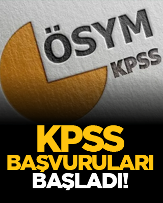 2026-KPSS başvuruları başladı!