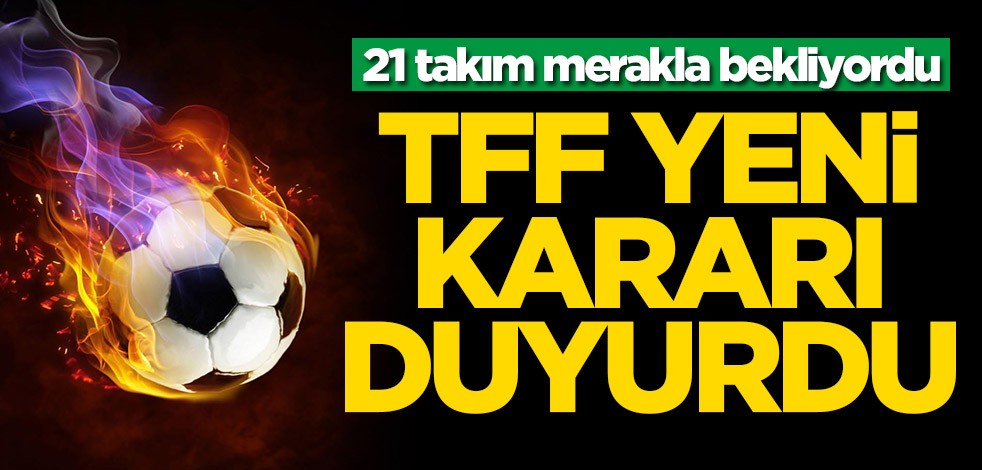 21 takım merakla bekliyordu! TFF, Süper Lig'deki takımların harcama limitlerini açıkladı