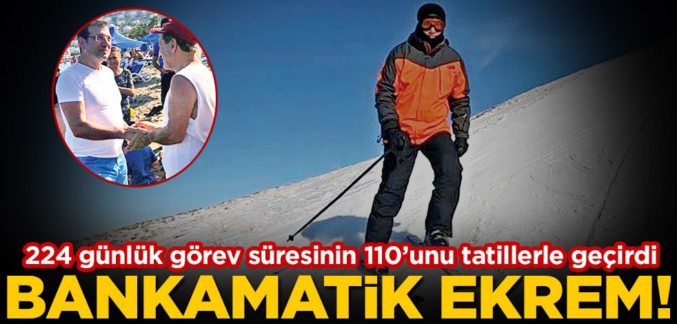 Bankamatik Ekrem İmamoğlu