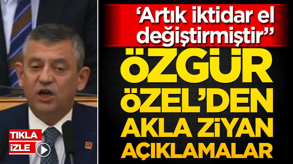 23 Nisan da değil halbuki! Özgür Özel’den akla ziyan açıklamalar