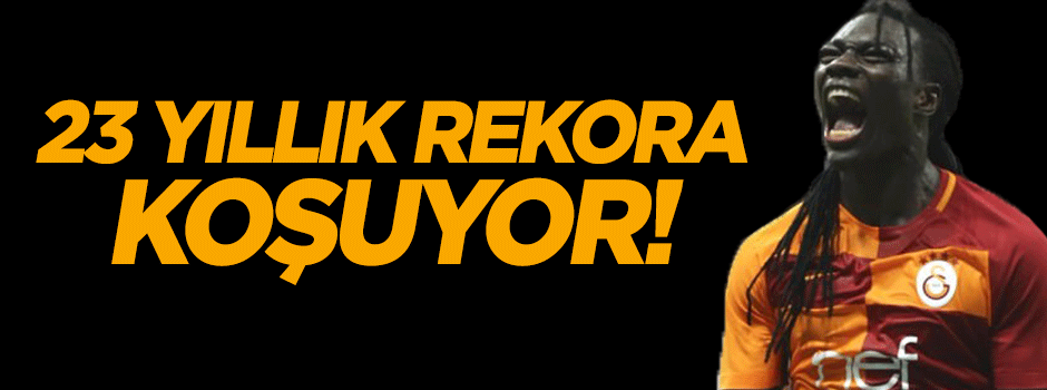 23 yıllık rekora koşuyor!