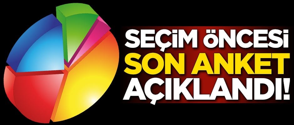 24 Haziran'ı bilen şirketten son anket! İşte bomba sonuçlar...