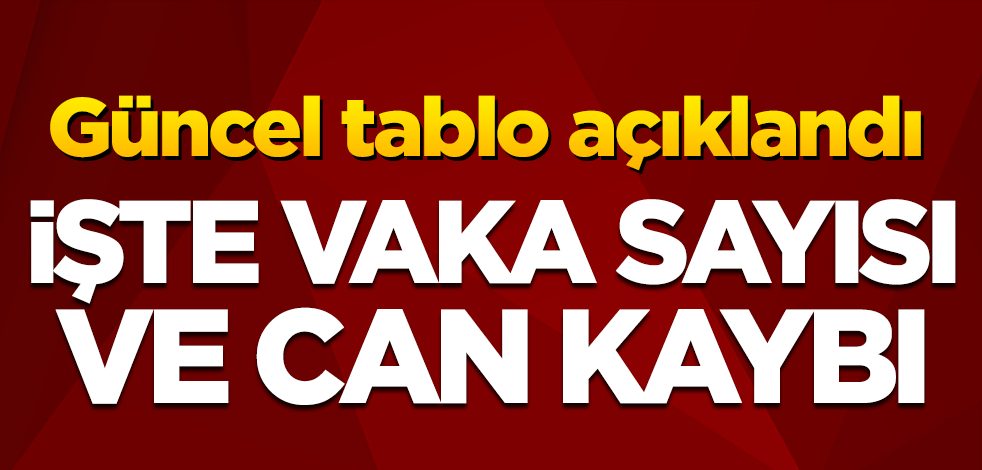24 Mayıs koronavirüs tablosu açıklandı! İşte vaka sayısı ve can kaybı