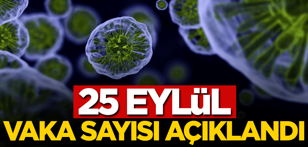 25 Eylül vaka sayısı açıklandı