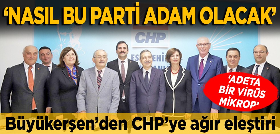 25 yıllık başkanlık dönemi biten Büyükerşen’den CHP’ye ağır eleştiri: "Adeta bir virüs... mikrop..." "Nasıl bu parti adam olacak"