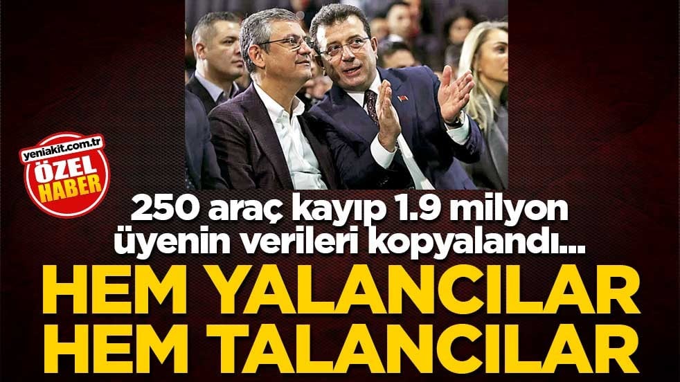 250 araç kayıp 1.9 milyon üyenin verileri kopyalandı... Hem yalancılar hem talancılar