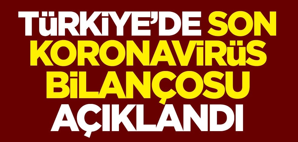 27 Ekim Türkiye'de koronavirüs bilançosu